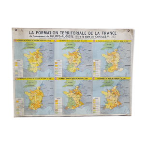 Carte scolaire La formation territoriale