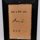 Table , HSP oil signed ACCL . seaside scenery , sunset
