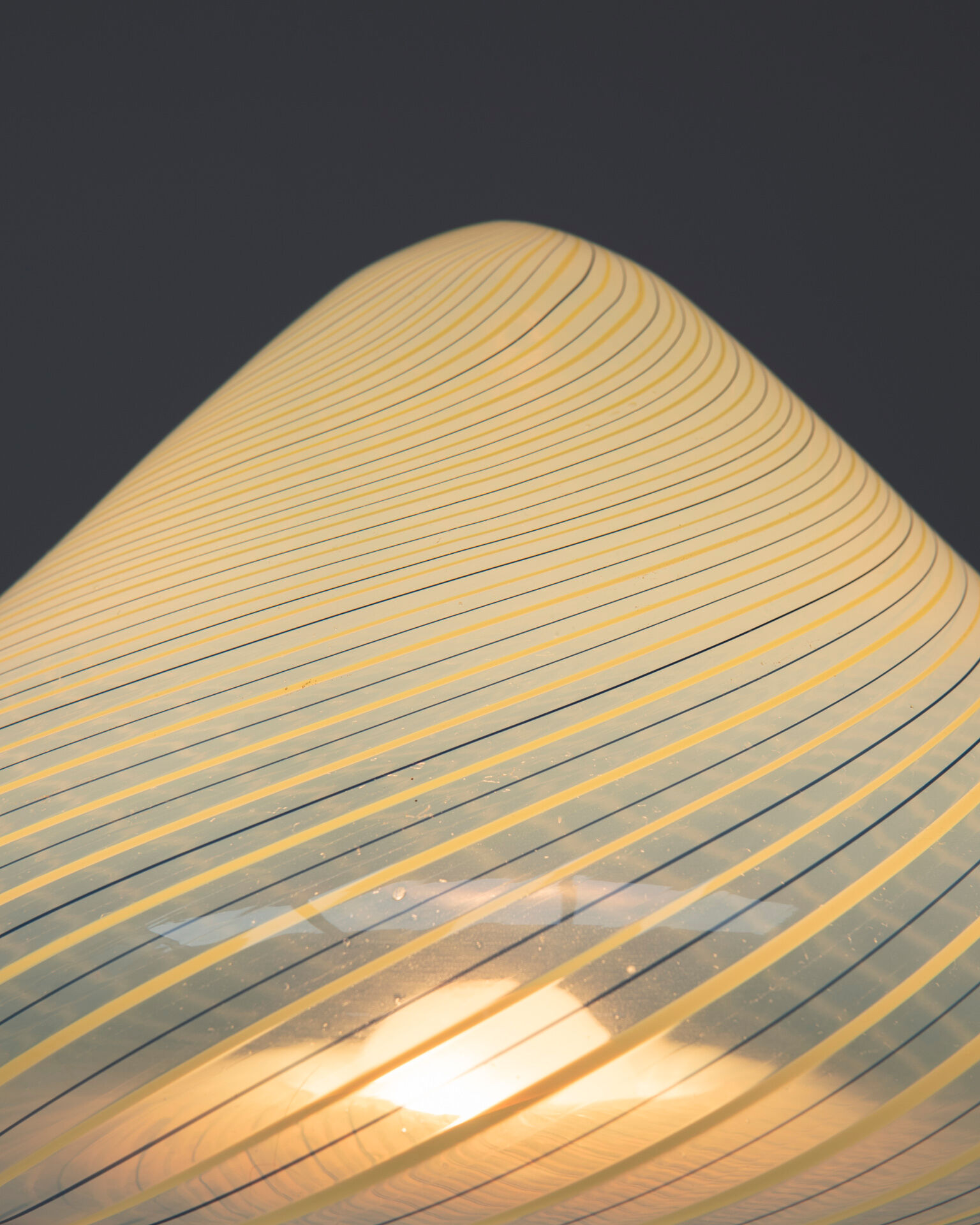 Mushroom Table Lamp, Fratelli Toso Vetreria, Italy, 1960's