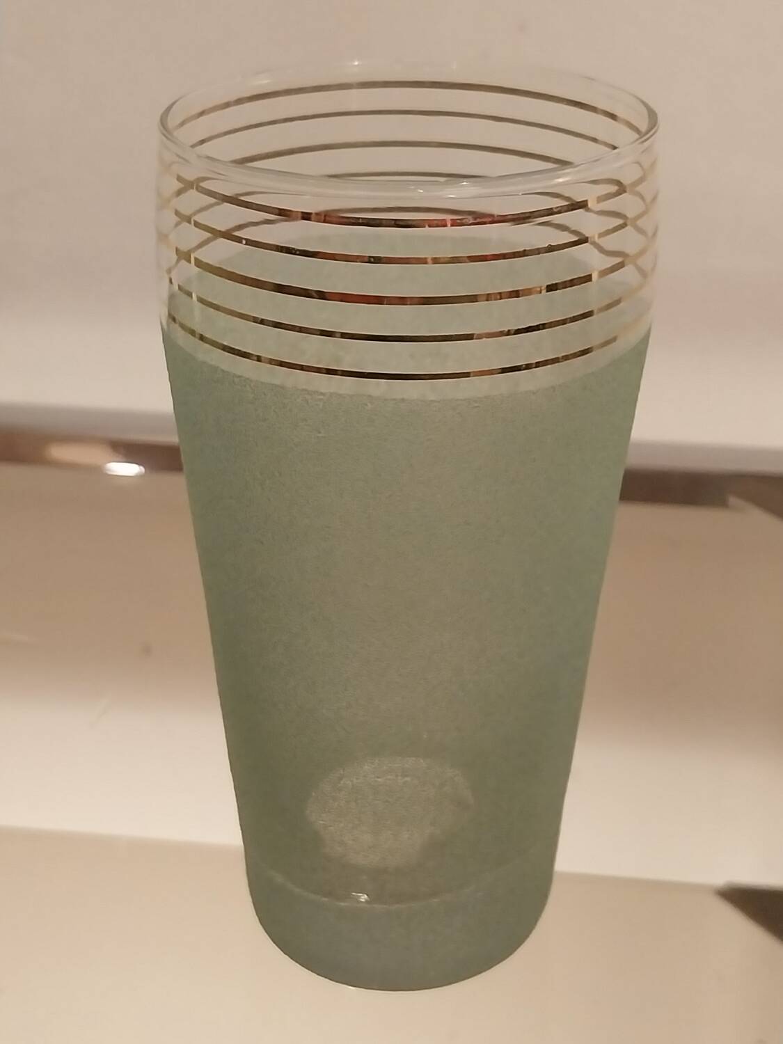 Green granita orangeade service