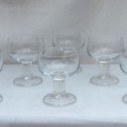6 Codec brand wide-footed glasses in the 1960s