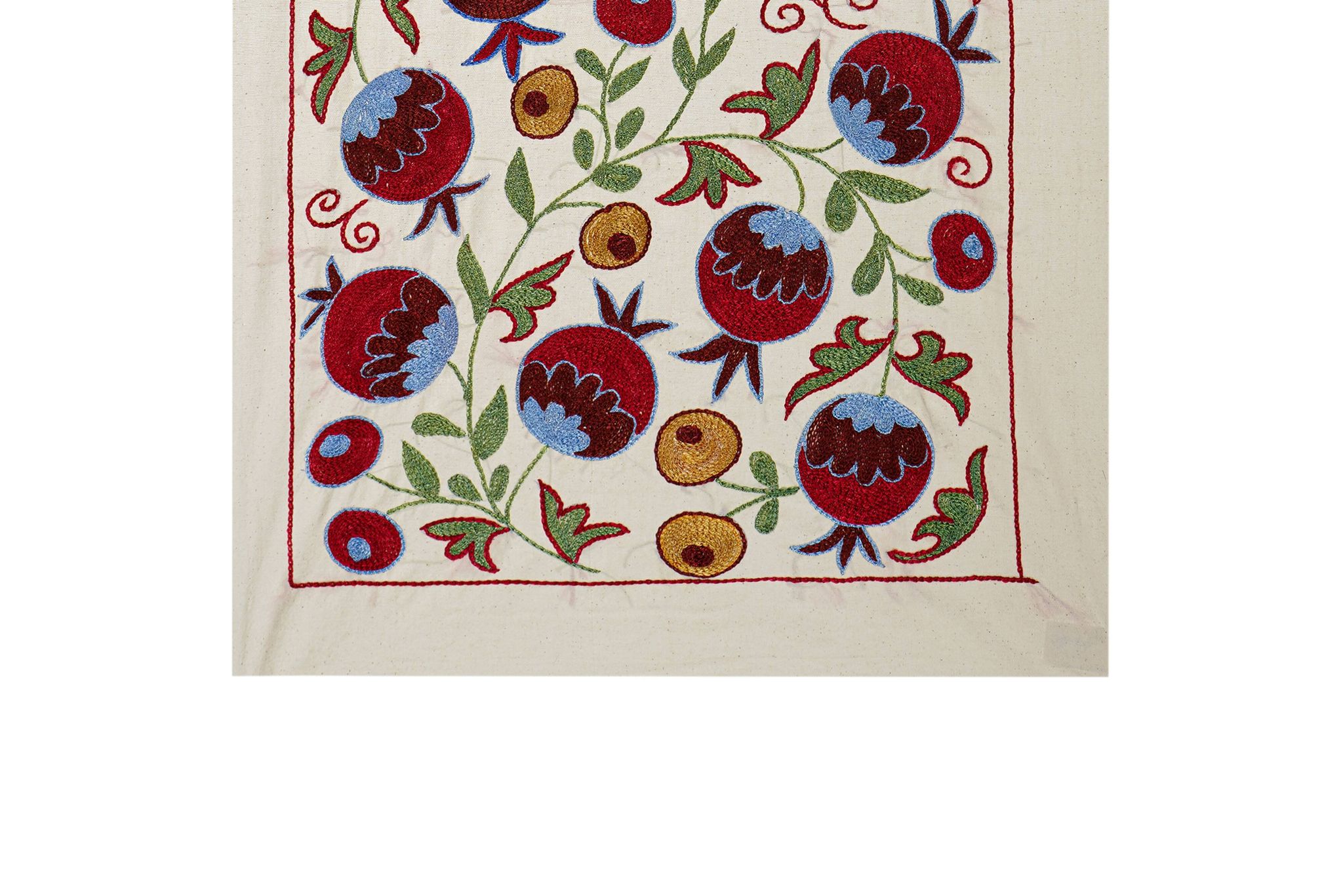 Tapis turc vintage noué à la main 50x92cm