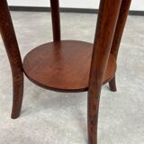 Curved wooden coffee table by Thonet