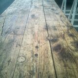 Old guinguette table