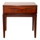 Scandinavian bedside table vintage teak 1960
