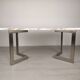 Table design marbre 6 chaises 1970