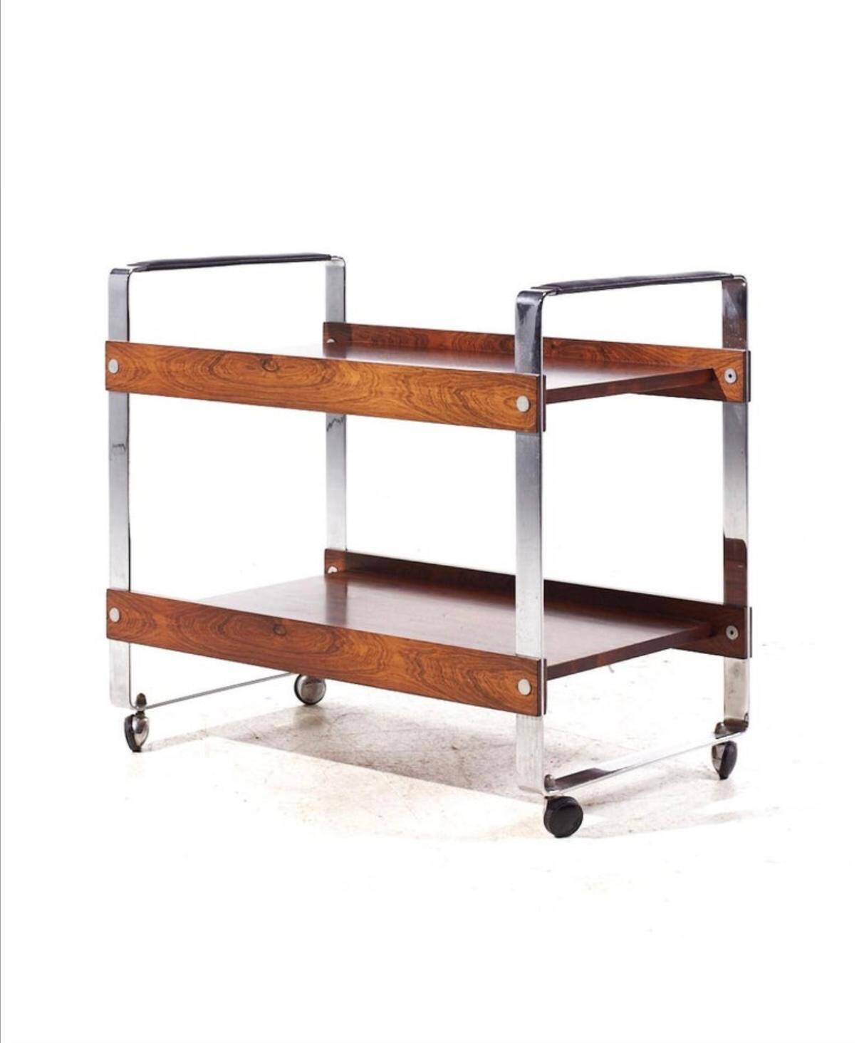 Service trolley by Richard Young for Merrow Associates