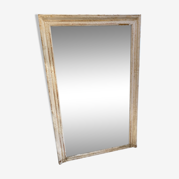 Miroir blanc 19 eme 120x180cm