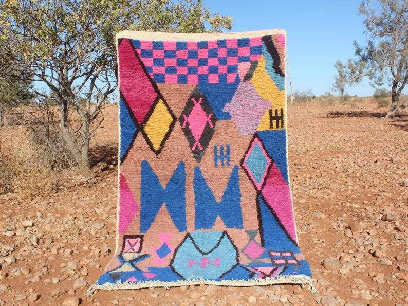 Handmade Moroccan rug 250cm x 150cm