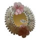 Petit miroir fleurs Murano