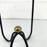 Mid-Century Scandinavian candlestick, Gunnar Ander's candle holder for Ystad Metall, Sweden