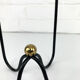 Mid-Century Scandinavian candlestick, Gunnar Ander's candle holder for Ystad Metall, Sweden