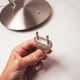 Minimalist desk lamp - Habitat - in stainless steel aier