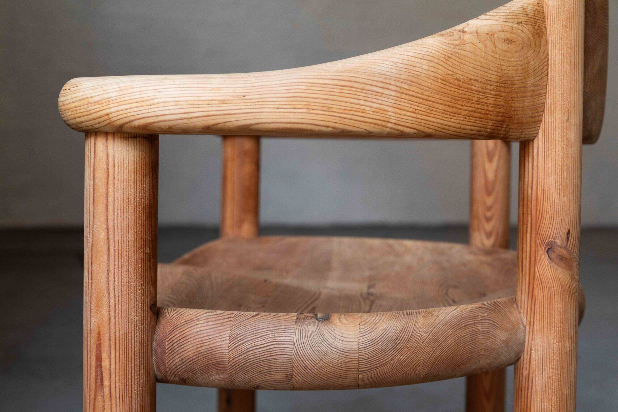 Set of 3 dining chairs by Rainer Daumiller