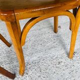 Pair of Baumann bistro chairs, circa 1950's