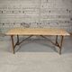 Pine garden table