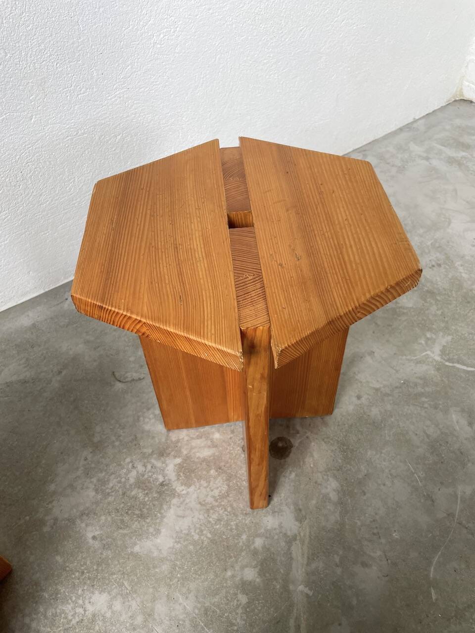 Pair of René Martin stools