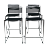 Set of 4 Spagheti model stools by Giandomenico Belotti, year 1970