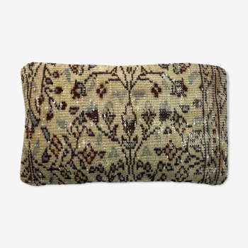 Housse de coussin de tapis turc vintage , 30 x 50 cm