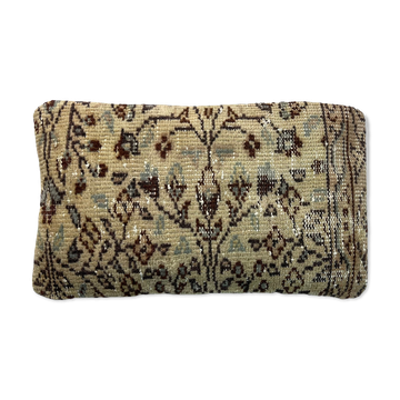 Housse de coussin de tapis turc vintage , 30 x 50 cm