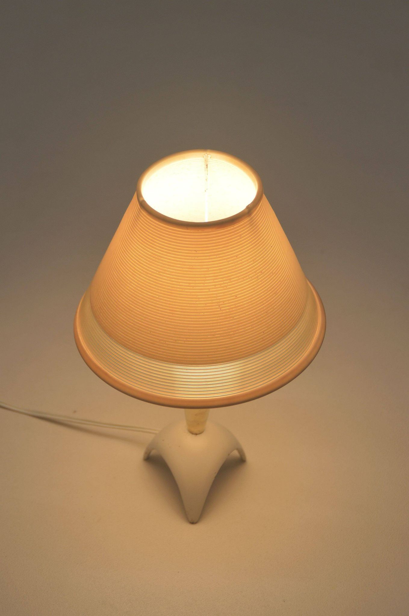 Lampe de table vintage Rotaflex sur trépied, années 50