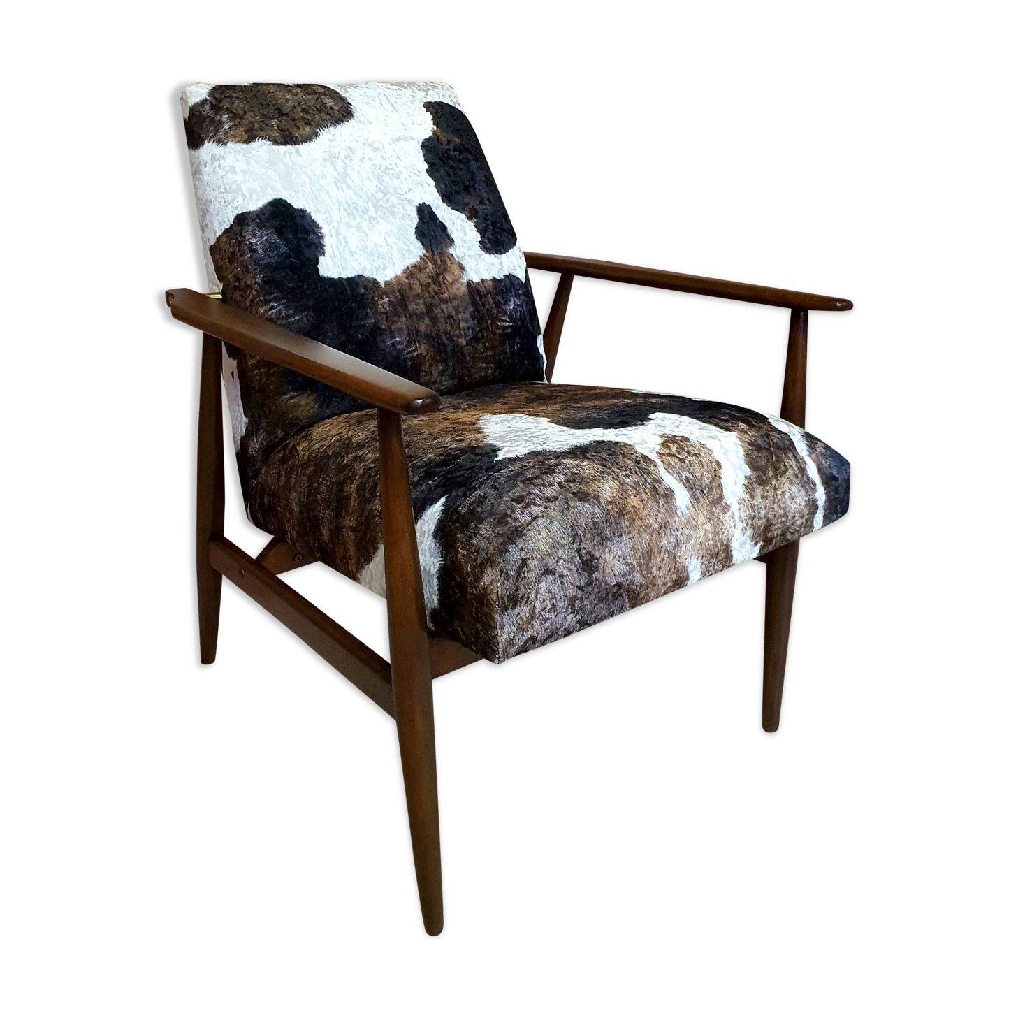 Renovated Lis, Fox armchair, 1960s, PRL, retro, vintage. Henryk Lis