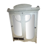 Old toilet cabinet