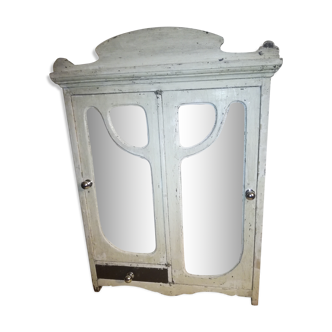 Old toilet cabinet