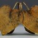 Vintage bronze candleholder, Germany, 1920s