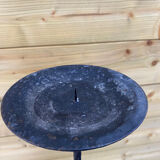 Stand candle holder, folk art