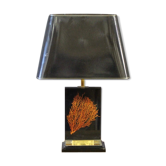 Coral decoration lamp at the end of 1970