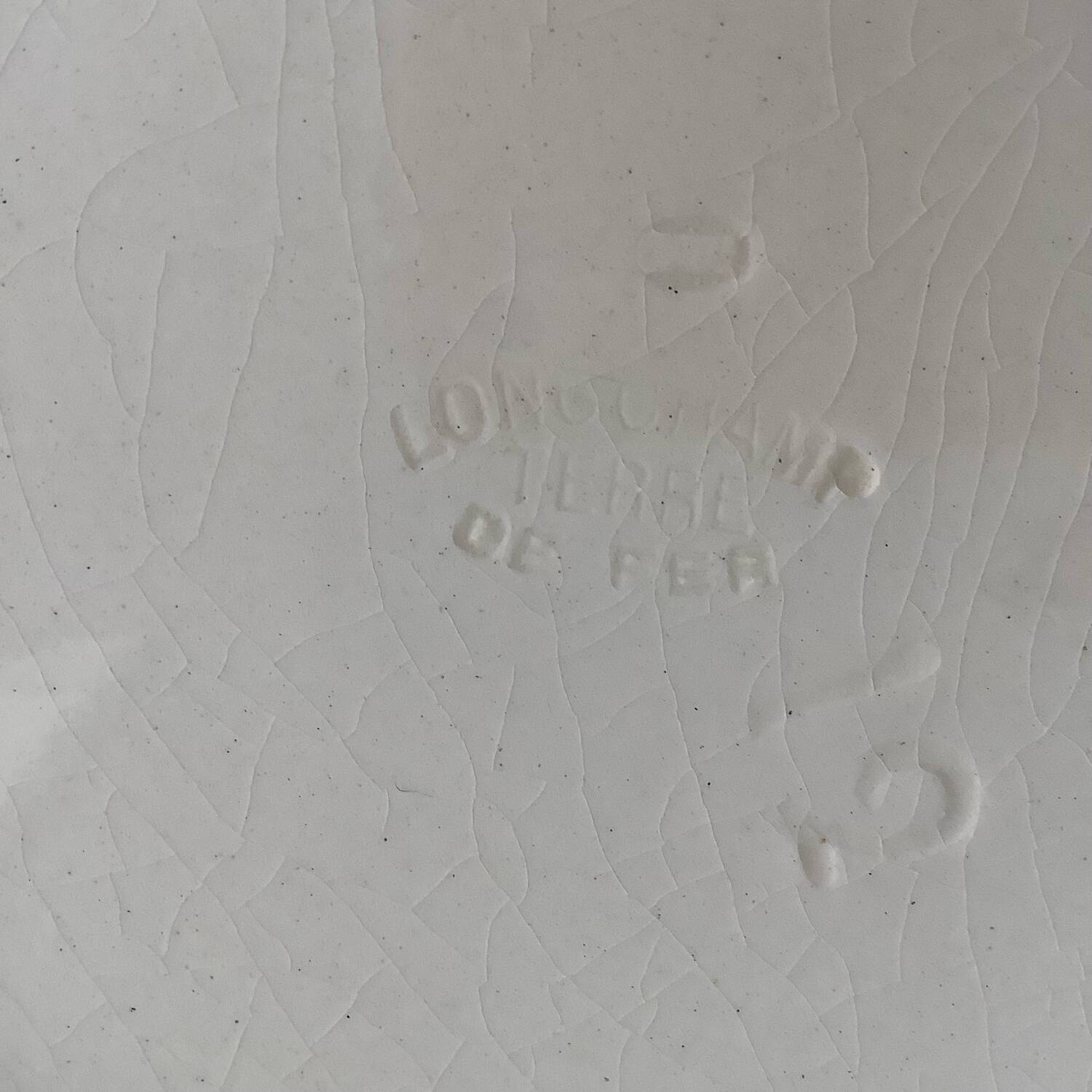 Longchamp oval serving dish