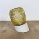 Vintage White Porcelain Wall Light, 1970s