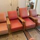 4 modernist reclining chairs circa 1950