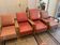 4 modernist reclining chairs circa 1950