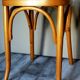 Mahieu curved wooden bistro chair