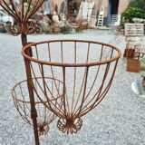 Wrought iron planter