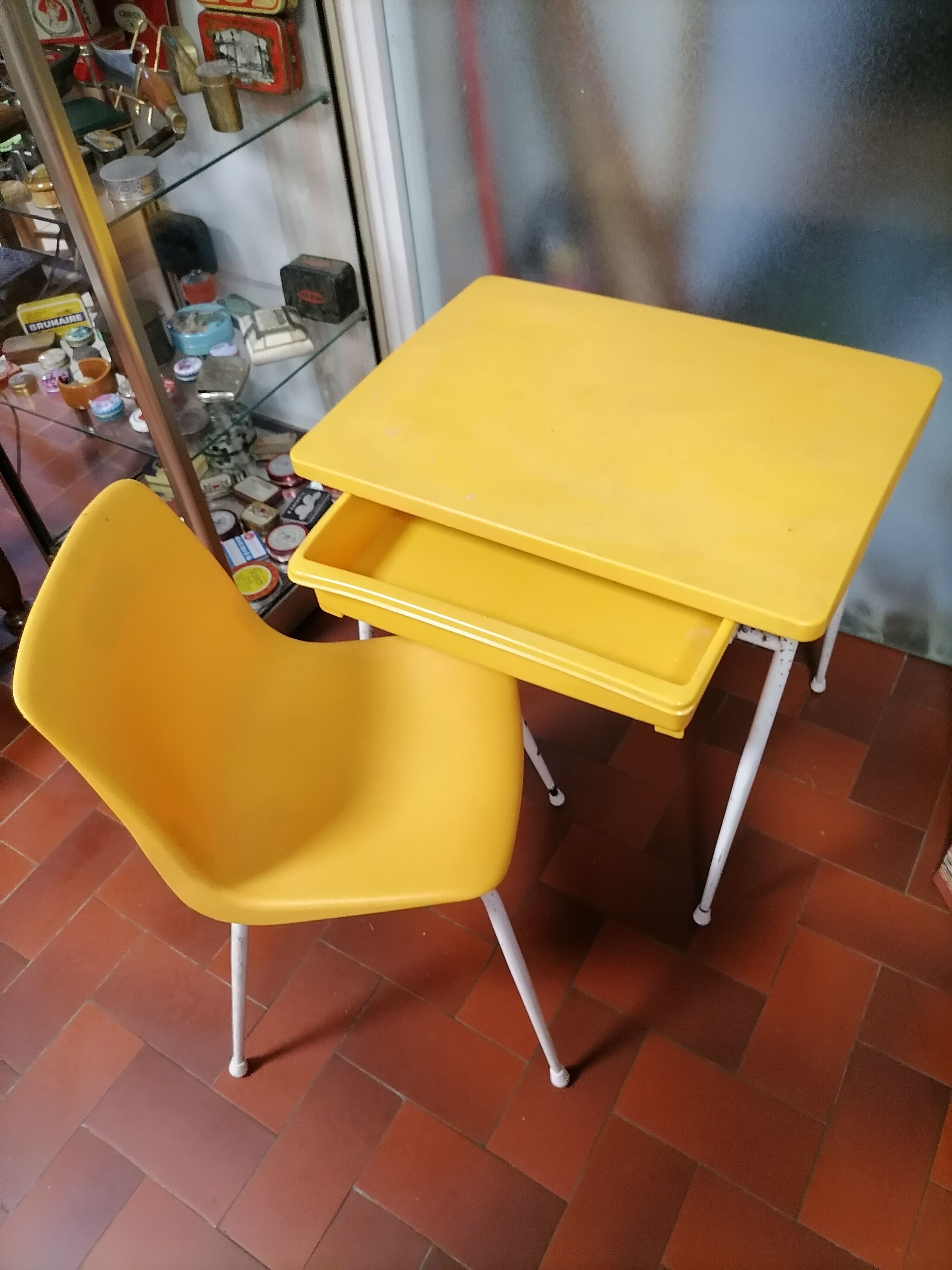Vintage school desk