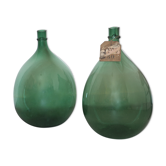 Pair of demijohns of 30 L