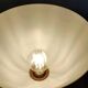 Art Deco Lamp Attributed to Paul Dupré Lafon / Se Killier and Parch Leather