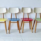 Dining chairs by ton, 1960’