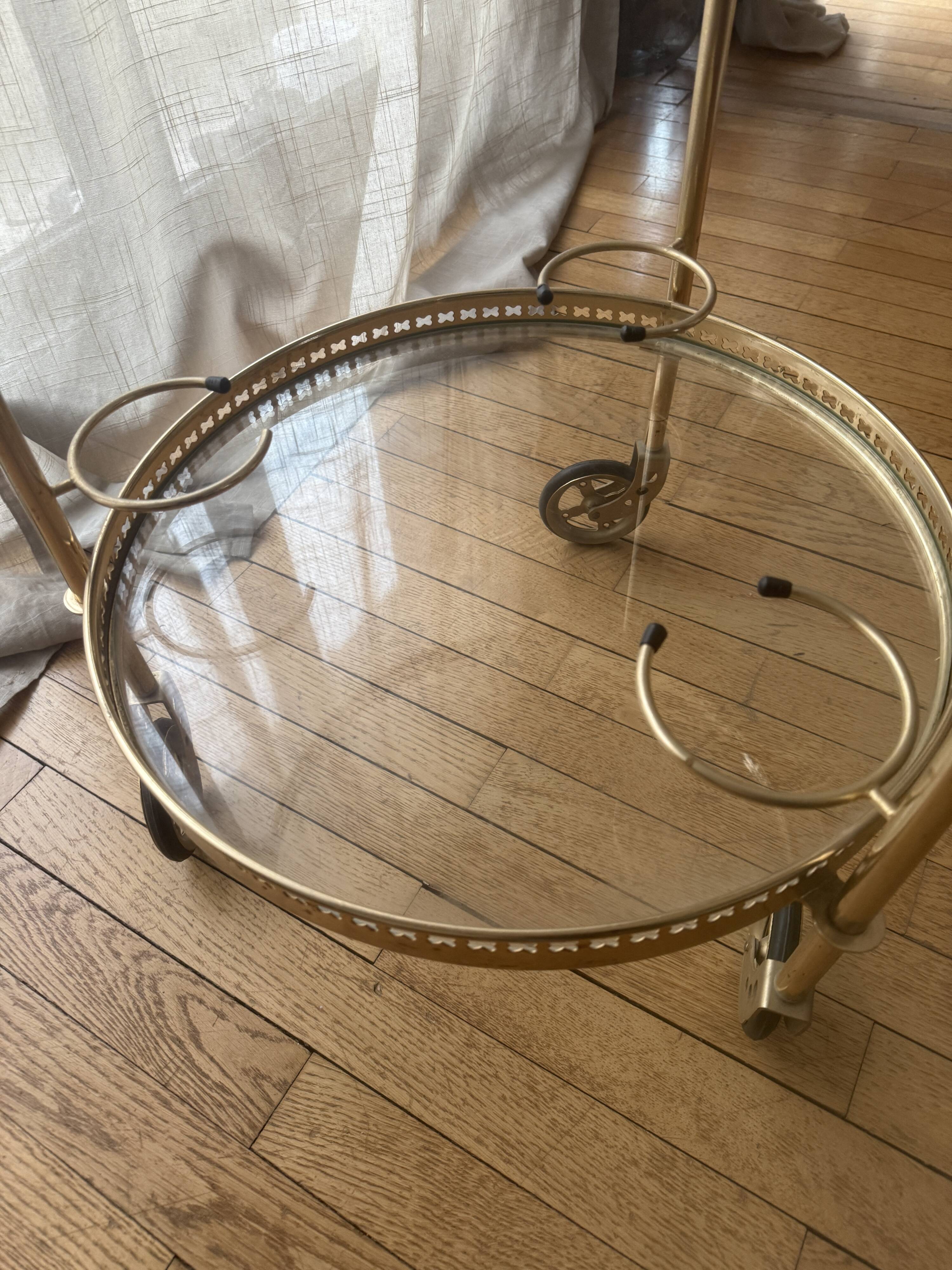 Vintage serving cart