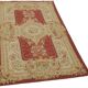 Handmade European Vintage Aubusson Kilim 92 cm x 152 cm
