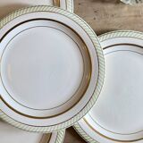Set of 6 vintage dessert plates Arizona model by Salins