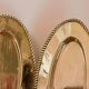 Pair Of Mid Century Swedish Brass Sconces