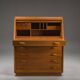 Mid-century modern teak secretary from Dyrlund, Denmark, 1960s