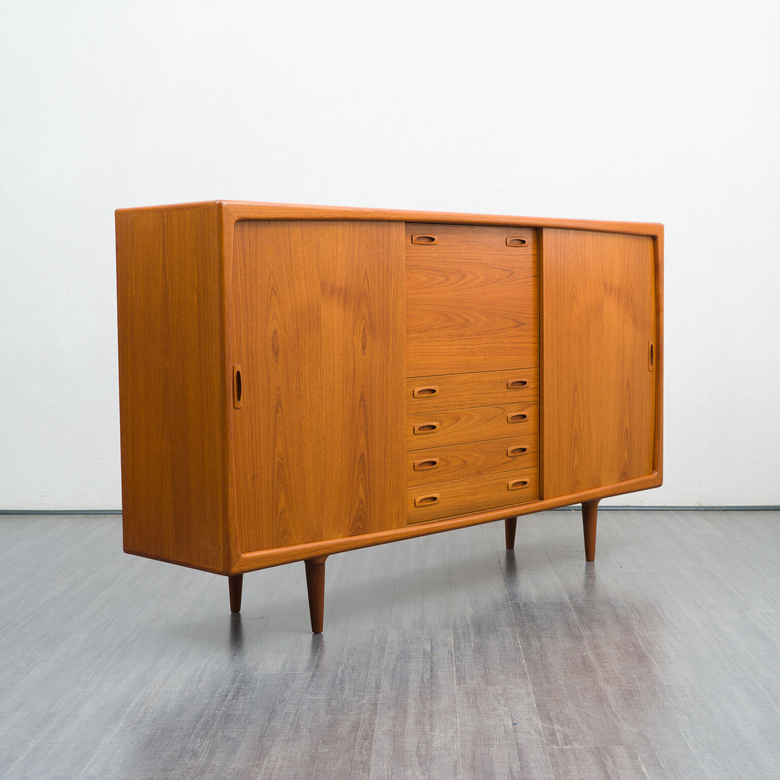 Enfilade haute années 60, Denmark, teck