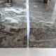 Pair of greenhouse books bird Art Deco metal patinated marble