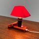 Mid-century East German space age clamp lamp by Krania, 1960s.