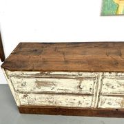 Large antique haberdashery cabinet, circa 1900